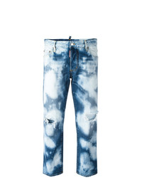 Jeans lavaggio acido blu di Dsquared2