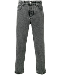 Jeans lavaggio acido grigio scuro di Ami Paris