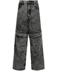 Jeans lavaggio acido grigio scuro di FIVE CM