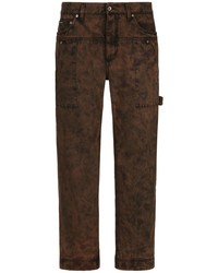 Jeans marrone scuro di Dolce & Gabbana