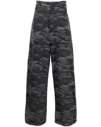Jeans mimetici grigio scuro di Balenciaga