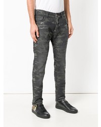 Jeans mimetici grigio scuro di Philipp Plein