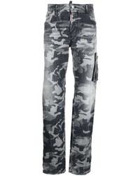 Jeans mimetici grigio scuro di DSQUARED2