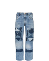 Jeans patchwork azzurri di Children Of Discordance