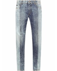 Jeans patchwork azzurri di Dolce & Gabbana