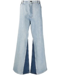 Jeans patchwork azzurri di DUOltd
