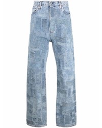 Jeans patchwork azzurri di Levi's Made & Crafted