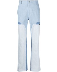 Jeans patchwork azzurri di Nahmias