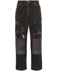 Jeans patchwork neri di Children Of The Discordance