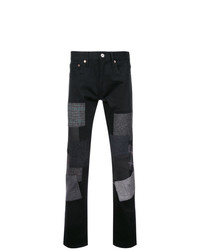 Jeans patchwork neri di Junya Watanabe