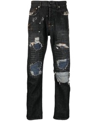 Jeans patchwork neri di PRPS