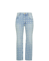 Jeans ricamati azzurri di Isabel Marant Etoile