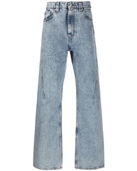 Jeans ricamati azzurri di Y/Project