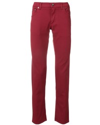 Jeans rossi di Dolce & Gabbana