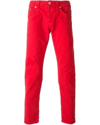 Jeans rossi di Dondup
