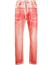 Jeans rossi di Helmut Lang