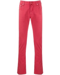 Jeans rossi di Jacob Cohen