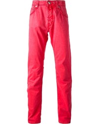 Jeans rossi di Jacob Cohen
