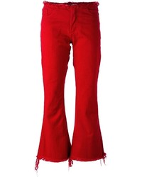 Jeans rossi di MARQUES ALMEIDA