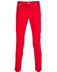 Jeans rossi di Moschino