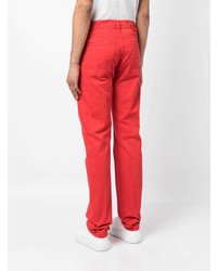 Jeans rossi di Kiton