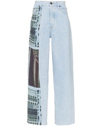 Jeans stampati azzurri di Calvin Klein Jeans Est. 1978
