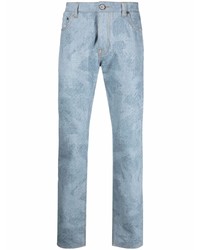 Jeans stampati azzurri di Etro