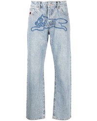 Jeans stampati azzurri di Icecream