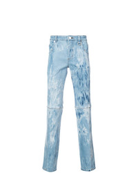 Jeans stampati azzurri di Icosae