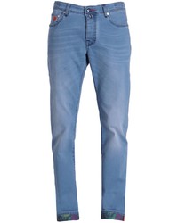 Jeans stampati azzurri di Vilebrequin