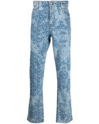 Jeans stampati azzurri di Zadig & Voltaire