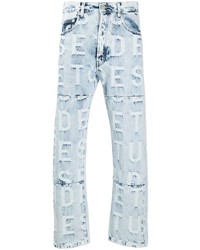 Jeans stampati azzurri di Études