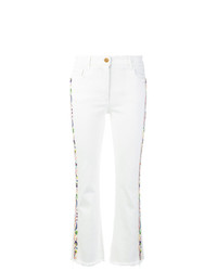 Jeans stampati bianchi di Etro