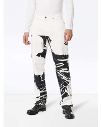 Jeans stampati bianchi di Calvin Klein 205W39nyc
