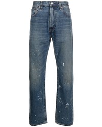 Jeans stampati blu scuro di Levi's