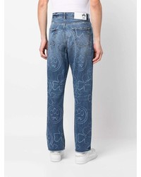 Jeans stampati blu di BARROW