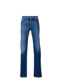 Jeans stampati blu di Jacob Cohen