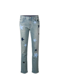 Jeans stampati blu di Stella McCartney