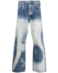 Jeans stampati blu di Sunflower