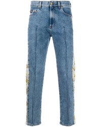 Jeans stampati blu di VERSACE JEANS COUTURE