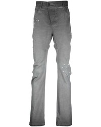 Jeans stampati grigi di 11 By Boris Bidjan Saberi