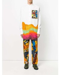 Jeans stampati multicolori di JW Anderson