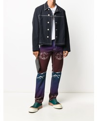 Jeans stampati multicolori di Casablanca