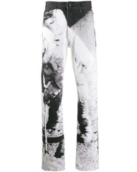 Jeans stampati neri e bianchi di Calvin Klein Jeans Est. 1978