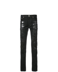 Jeans stampati neri di Fagassent