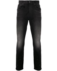 Jeans stampati neri di R13