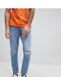 Jeans strappati azzurri di Brooklyn Supply Co.