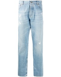Jeans strappati azzurri di Brunello Cucinelli