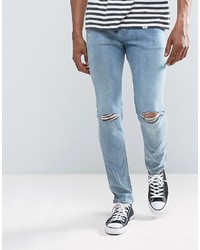 Jeans strappati azzurri di Cheap Monday