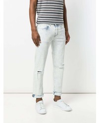 Jeans strappati azzurri di Pence